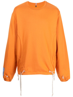 

Long-sleeve drawcord sweatshirt, MCQ Long-sleeve drawcord sweatshirt