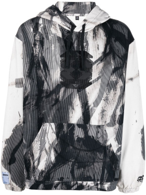 

Graphic-print cotton hoodie, MCQ Graphic-print cotton hoodie