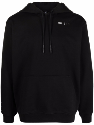 

Logo-embroidered cotton hoodie, MCQ Logo-embroidered cotton hoodie