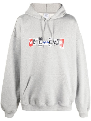 

Logo-print hoodie, VETEMENTS Logo-print hoodie