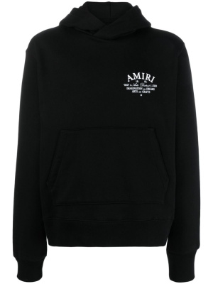 

Logo-print cotton hoodie, AMIRI Logo-print cotton hoodie