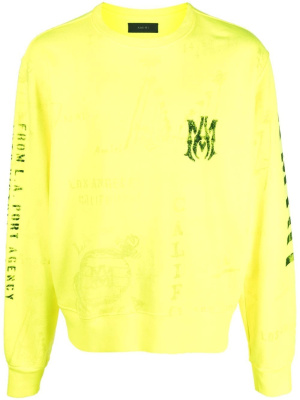 

Army stencil crewneck sweatshirt, AMIRI Army stencil crewneck sweatshirt