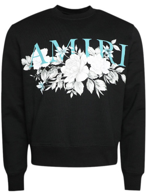 

Logo-print cotton sweatshirt, AMIRI Logo-print cotton sweatshirt