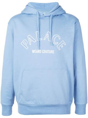 

Couture logo-print hoodie, Palace Couture logo-print hoodie