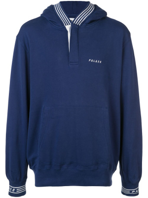 

P-Rib trim hoodie, Palace P-Rib trim hoodie