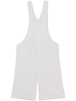 

Touch-strap cropped dungarees, Black Comme Des Garçons Touch-strap cropped dungarees