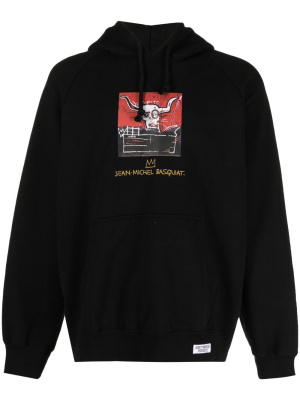 

Graphic-print cotton hoodie, WACKO MARIA Graphic-print cotton hoodie