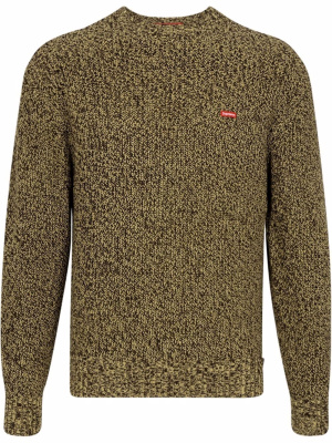

Melange rib knit sweatshirt, Supreme Melange rib knit sweatshirt
