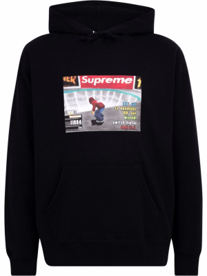 

X Thrasher logo-print hoodie, Supreme X Thrasher logo-print hoodie