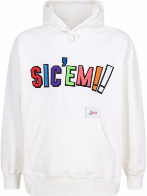 

X WTAPS Sic'Em drawstring hoodie, Supreme X WTAPS Sic'Em drawstring hoodie