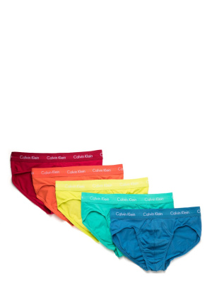 

Pride logo-waistband briefs (set of five), Calvin Klein Pride logo-waistband briefs (set of five)