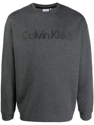 

Spacer embroidered-logo sweatshirt, Calvin Klein Spacer embroidered-logo sweatshirt