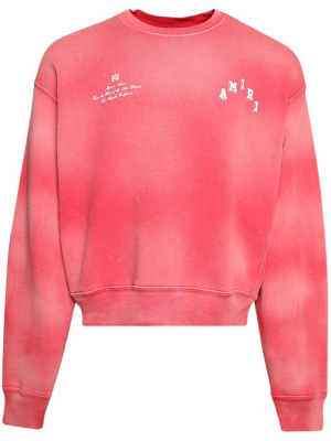 

Vintage Collegiate cotton sweatshirt, AMIRI Vintage Collegiate cotton sweatshirt