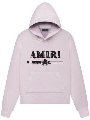 

Logo-embellished hoodie, AMIRI Logo-embellished hoodie