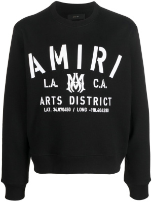 

Logo-print detail sweatshirt, AMIRI Logo-print detail sweatshirt