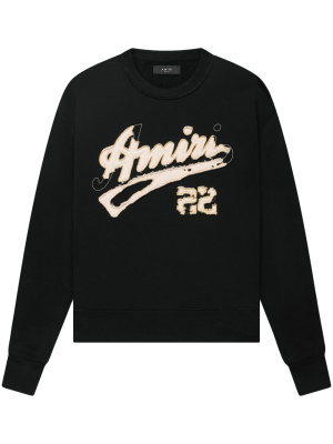 

Logo-embellished sweatshirt, AMIRI Logo-embellished sweatshirt
