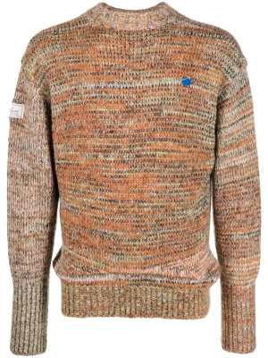 

Textured-knit crew-neck jumper, Ader Error Textured-knit crew-neck jumper