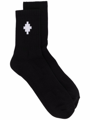 

Cross ankle-length socks, Marcelo Burlon County of Milan Cross ankle-length socks
