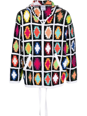 

Macramé Cross hoodie, Marcelo Burlon County of Milan Macramé Cross hoodie