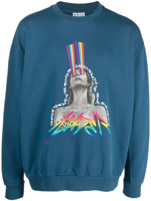 

Graphic print sweatshirt, Marcelo Burlon County of Milan Graphic print sweatshirt