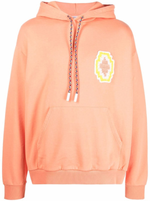 

Macramé Cross logo patch hoodie, Marcelo Burlon County of Milan Macramé Cross logo patch hoodie