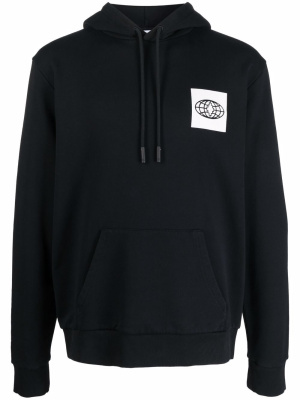 

Logo-patch hoodie, Marcelo Burlon County of Milan Logo-patch hoodie