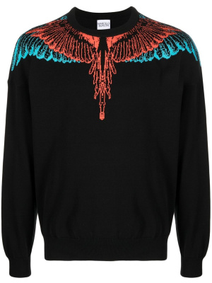 

Icon Wings long-sleeve sweatshirt, Marcelo Burlon County of Milan Icon Wings long-sleeve sweatshirt
