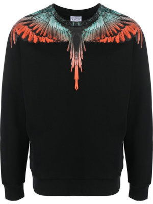 

Icon Wings organic cotton sweatshirt, Marcelo Burlon County of Milan Icon Wings organic cotton sweatshirt