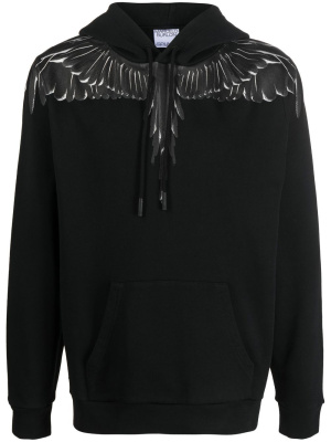 

Wings-print pullover hoodie, Marcelo Burlon County of Milan Wings-print pullover hoodie