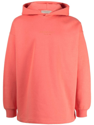 

Logo-print cotton hoodie, FEAR OF GOD ESSENTIALS Logo-print cotton hoodie