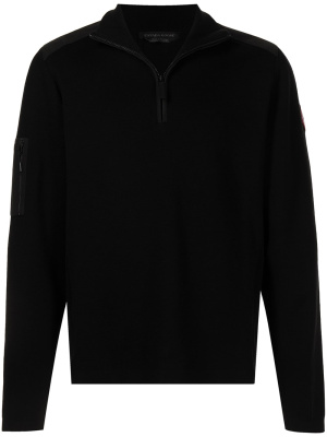 

Panelled zip-up sweatshirt, Canada Goose Panelled zip-up sweatshirt