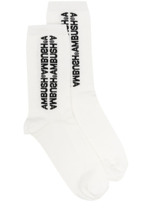 

Logo-print cotton socks, AMBUSH Logo-print cotton socks