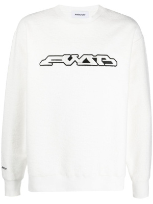 

Logo-print long sleeves sweatshirt, AMBUSH Logo-print long sleeves sweatshirt