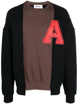 

Letter-print long-sleeve sweatshirt, AMBUSH Letter-print long-sleeve sweatshirt