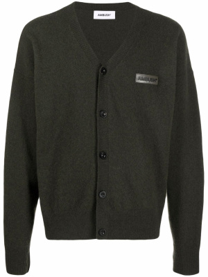 

Logo-patch cardigan, AMBUSH Logo-patch cardigan