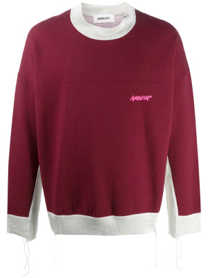 

Panel detailing sweatshirt, AMBUSH Panel detailing sweatshirt