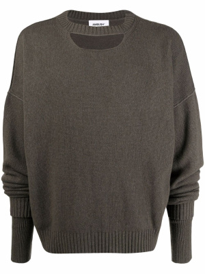 

Cut-out knitted jumper, AMBUSH Cut-out knitted jumper