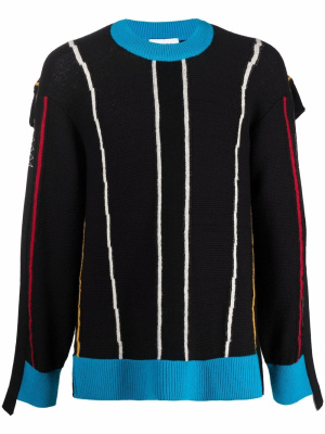 

Fold-detail knitted jumper, AMBUSH Fold-detail knitted jumper
