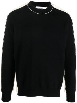 

Colour-block crew-neck jumper, AMBUSH Colour-block crew-neck jumper