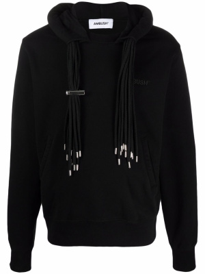 

Multi-cord long-sleeve hoodie, AMBUSH Multi-cord long-sleeve hoodie