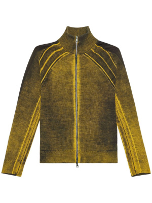 

Nuanced-print wool cardigan, Diesel Nuanced-print wool cardigan