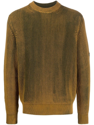 

Bleached-effect knit sweater, Diesel Bleached-effect knit sweater