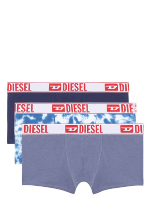 

Three-pack logo-waistband boxer, Diesel Three-pack logo-waistband boxer