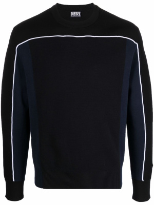 

K-Wichita piped sweatshirt, Diesel K-Wichita piped sweatshirt