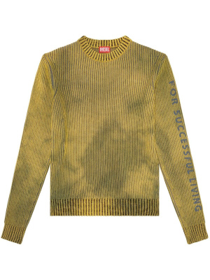 

Graphic-print cotton jumper, Diesel Graphic-print cotton jumper
