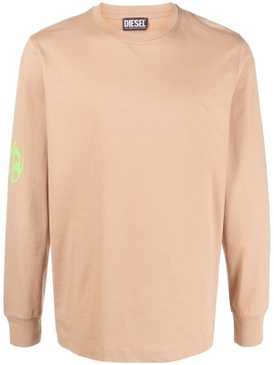 

Printed long-sleeved sweatshirt, Diesel Printed long-sleeved sweatshirt
