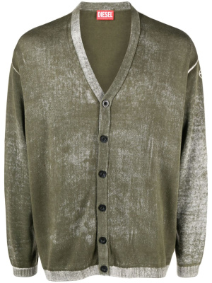 

V-neck cotton cardigan, Diesel V-neck cotton cardigan