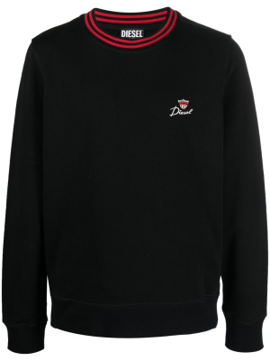 

Embroidered logo sweatshirt, Diesel Embroidered logo sweatshirt