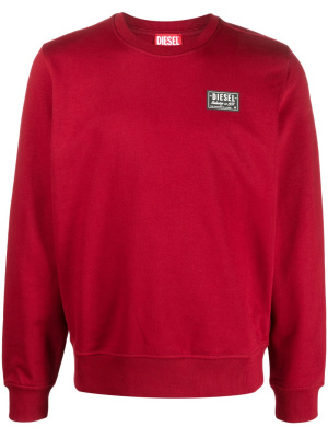 

Ginn-Sp logo-patch sweatshirt, Diesel S-Ginn-Sp logo-patch sweatshirt