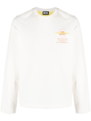 

Gouch cotton sweatshirt, Diesel S-Gouch cotton sweatshirt